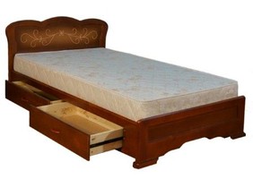 Кровать Венеция ОС 1.6 с 1 спинкой