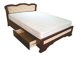 Кровать Венеция К ОС 1.2 с 1 спинкой и мягким изголовьем