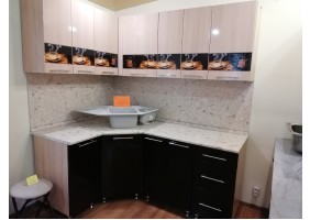 Кухонный гарнитур Кофе МДФ ПВХ (образец с витрины)