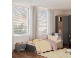 Кровать Наоми КР-12 0,9 м F24