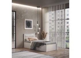 Кровать 0,9 м Монако КР-17 с реечным основанием