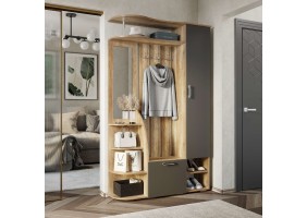 Прихожая Агата ПР-03 дуб каньон/графит