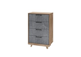 Комод Мегаполис КМ-02 дуб каньон/M18