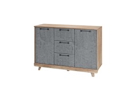 Комод Мегаполис КМ-15 дуб каньон/M18