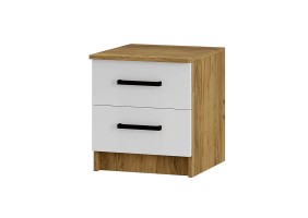 Тумба прикроватная Евро ТБ-12 крафт/белый