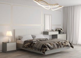 СЕЛЕНА Кровать КР-002 (сп. место 1,6 х 2.0 м) с ортопедическим основанием