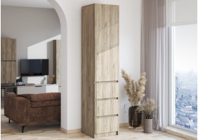 БОХО Шкаф ШК-003 (Шкаф с ящиками, 1-ств.)